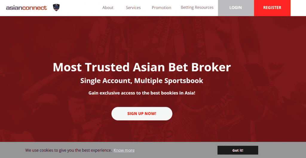 Sitio web de Asianconnect
