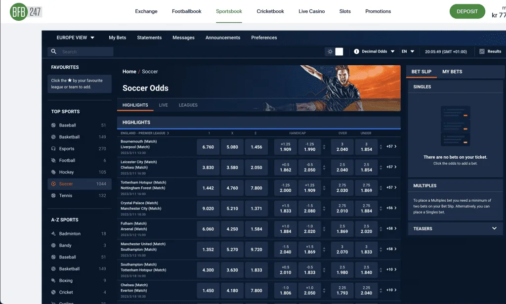 BFB247 Sportsbook — Pinnacle